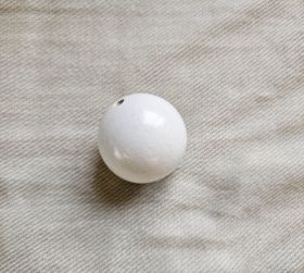 Wooden bead 50mm 'white' 992 in stock 